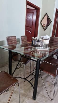 Glass Dining Table