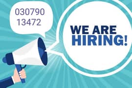We are hiring career job opportunity for online work and office work