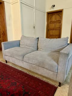 Interwood sofa set and two accent chairs