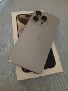 iphone 15 pro natural titanium