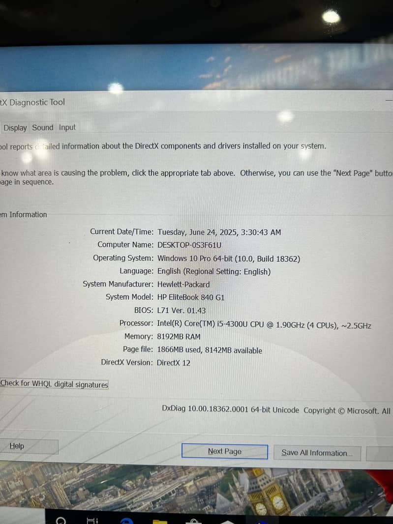 Hp Elitebook 840 G1 i5 4th Generation Awesome Laptop 4