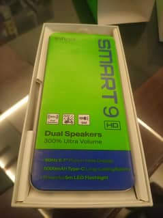 Infinix smart 9 Hd just box open