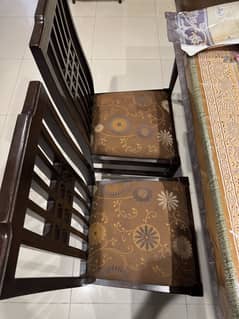 6 Chair Pure Wooden Dining Table for Sale