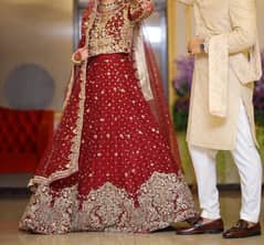 Beautiful Designer Bridal Dress | 10/10 | Heavy Embroidery
