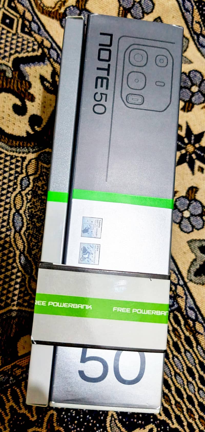Infinix Note 50 brand new 10/10 condition. Color Ruby Red. 2