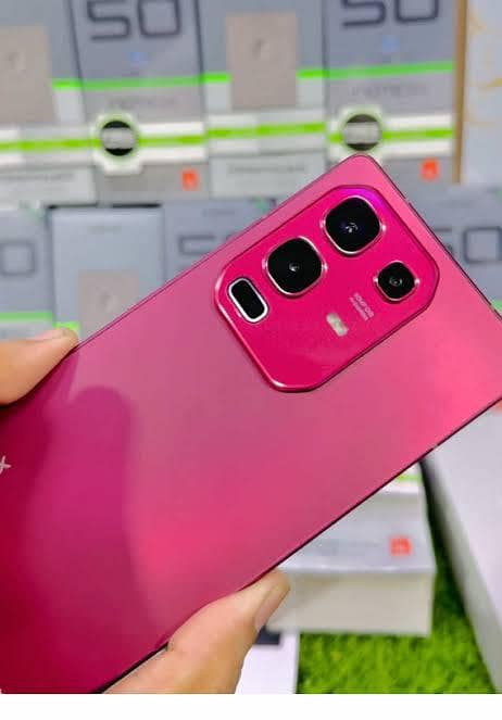 Infinix Note 50 brand new 10/10 condition. Color Ruby Red. 6