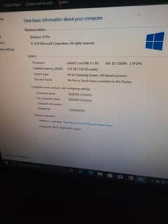 Intel core i5 cpu 650 @ 3.20ghz. Good pc for students and office work.