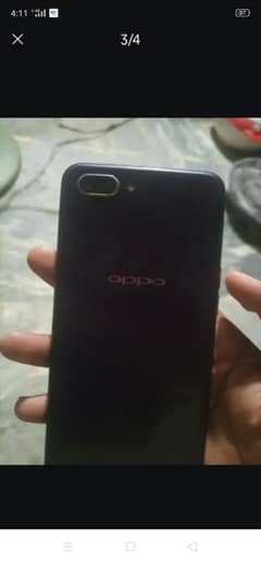 oppo A3s 2gb 16 screen  glass crack only box 10by 9.