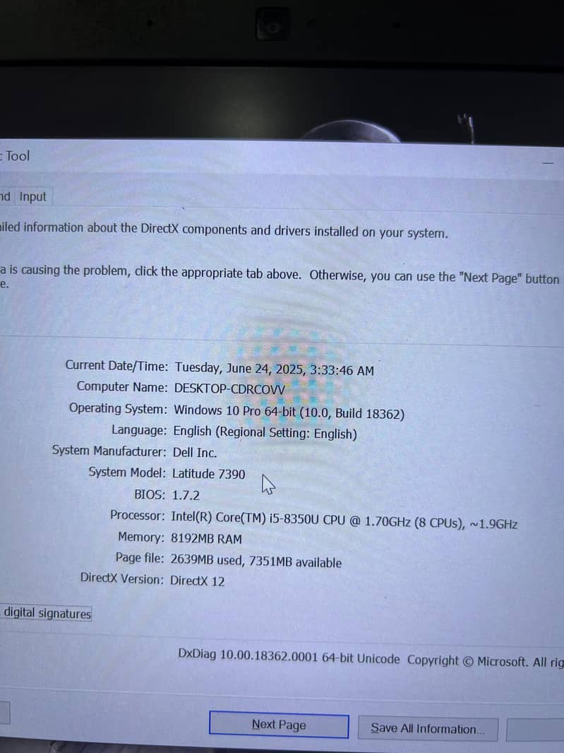 Dell Latitude E7390 i5 8th Generation Laptop With Backlit Keyboard 4