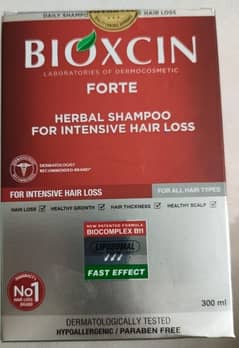 Bioxcin Forte Herbal Shampoo – Red (Intensive Hair‑Loss Formula)
