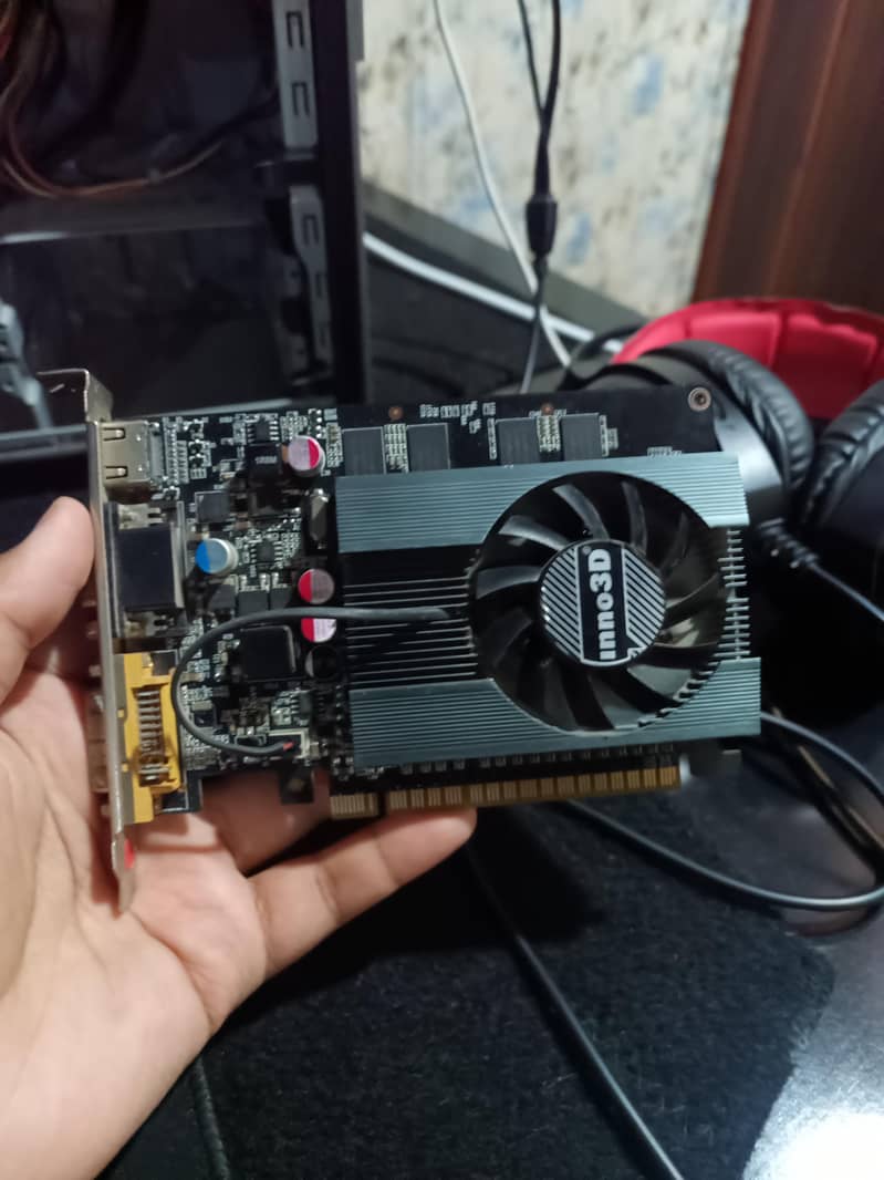 Nvidia Inno 3d Gt 730 4gb 128 bit ddr3 graphics Card.  0