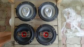 Android panel + Speakers + 4 channel amplifier