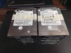 500GB Laptop HDD 100% Health