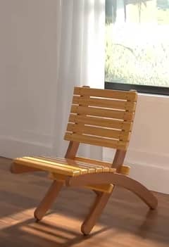Modern Foldable Wooden Chair