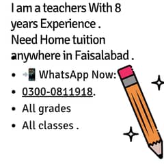 Are you  searching a verified tutor for your Precious kinds .