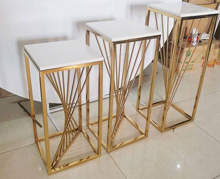corner table-nesting table-coffee table- center table-3 pair of table 11