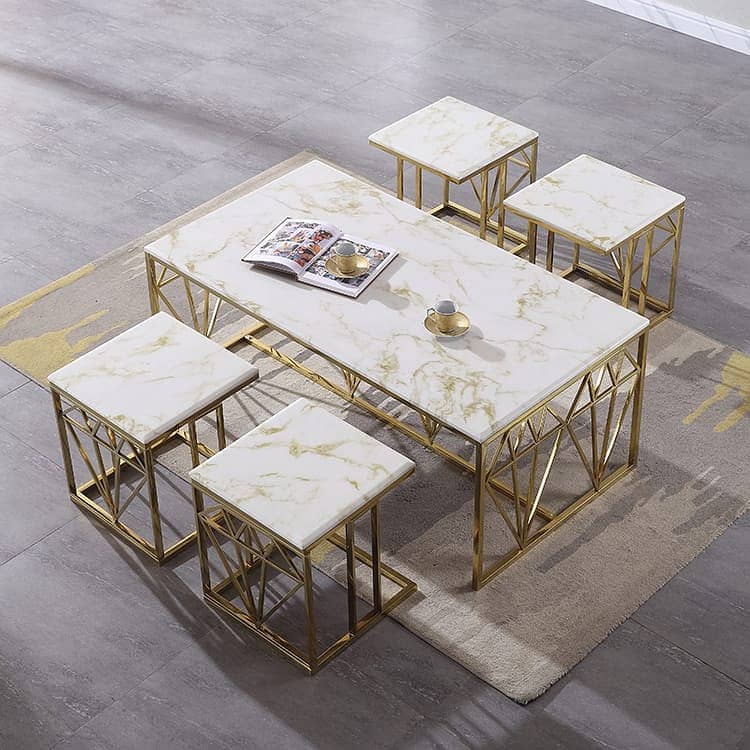 corner table-nesting table-coffee table- center table-3 pair of table 12