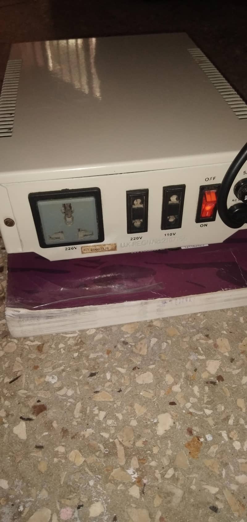 Stabilizer stabimatic servo motor control model sf500va 3