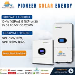 GROWATT ONGRID 10KW 10[PRO] 15KW 15[PRO] 20 25 33KW 40 50 100 125KW