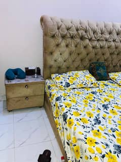 Bed set complete solid wood