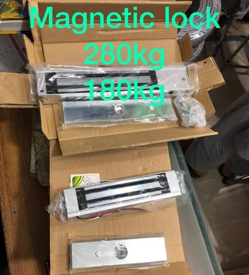 Zkteco Attendence machine and Access control remote mobile door lock 6