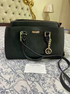 calvin klein handbag with tag
