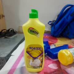 Running Business of cleaning item for sale Bottle, stickers etc