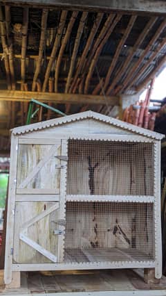 High quality wooden cage for animals