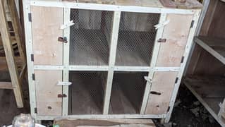 4 Partition Cage for birds