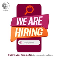 Shopify Interns (Non-tech position)
