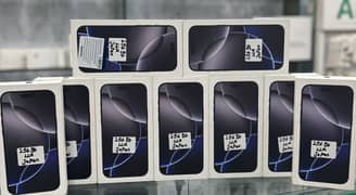 IPHONE 16 PRO MAX 256 GB JV BLACK BOX PACK NON ACTIVE