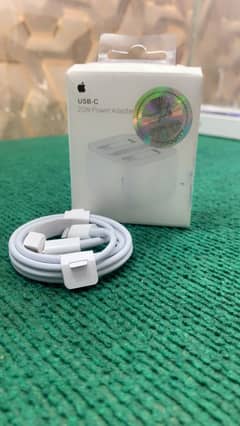 Iphone original charger or lead 20 watt 1 year waranty