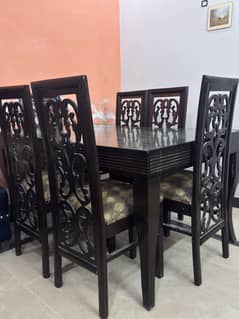 6 seater dining table