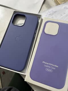 Iphone 13 pro max pure leather case