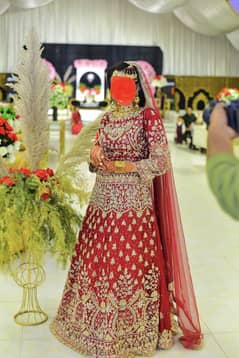 Bridal lehnga… new condition. . wear only for 4 hours