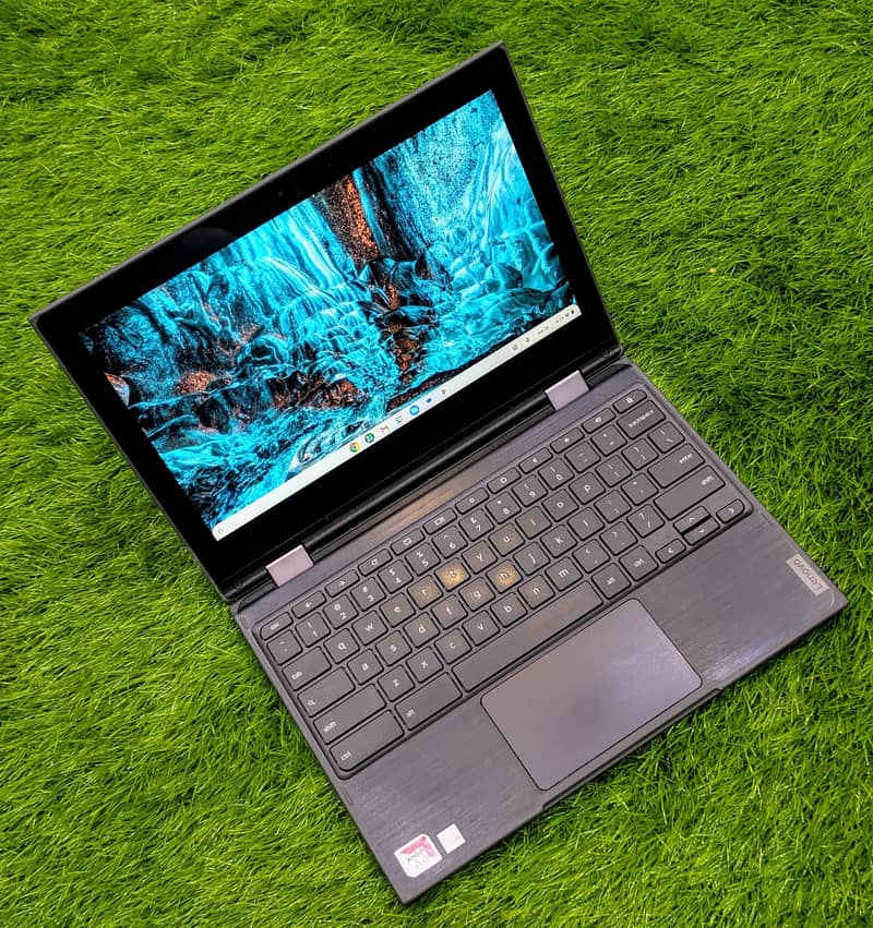 Laptop | Lenovo Chromebook 300e Touchscreen | 4GB 32GB | 360 Rotatable 0