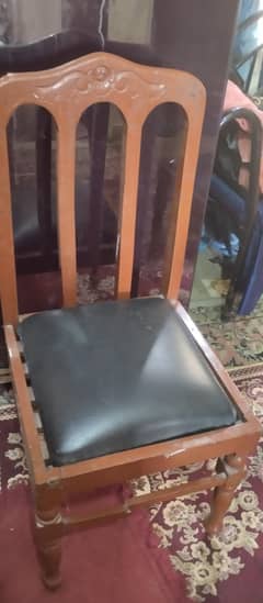 dining table with chairs