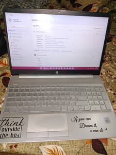 Hp laptop core i3 10th generation, 8gb ram 256gb ssd