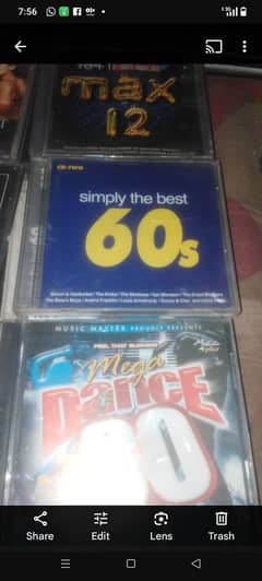 cd's original and cd's recorded indian and English