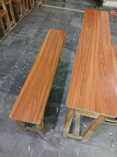 school benches