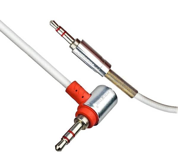 Maxon A-4 1.5 Meter Male to Male AUX Cable for Car Stereo and Headphones - 3.5mm Audio Connection