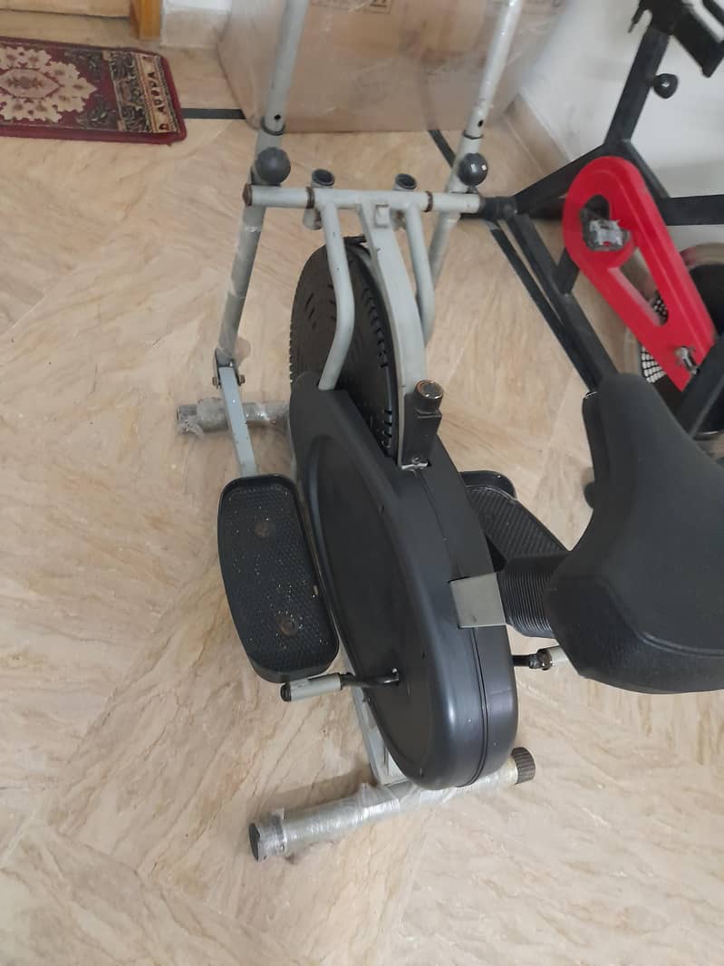 Air bike Elliptical Exercise Cycle Gym Fitness Treadmill Machine 1