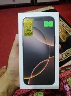 Iphone 16 pro max 512 GB Box Pack