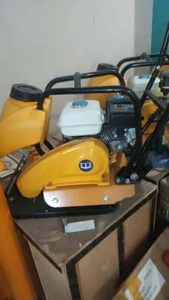 Plate compactor,  Electric plate compactor