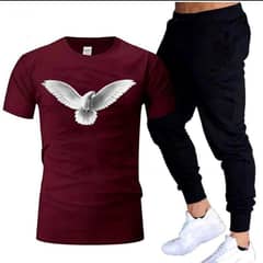mens printed tracksuit
