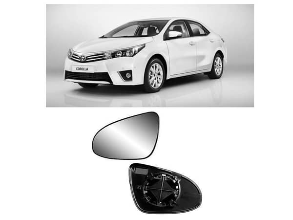 Right Side Reflective Glass for 2014-2017 Toyota Corolla Mirror
