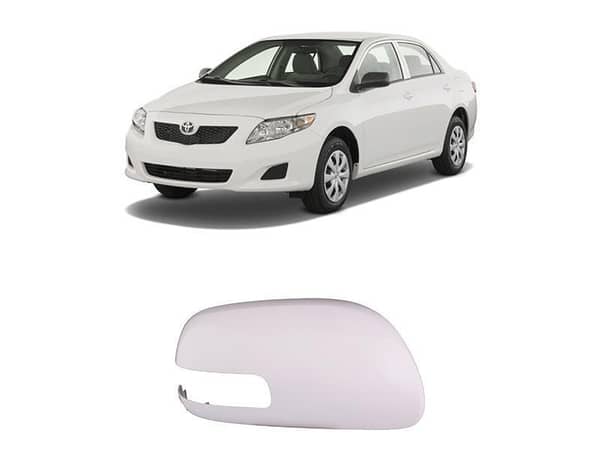 Right White Side Mirror Cover for 2009 Toyota Corolla