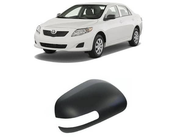 Right Black Side Mirror Cover for 2009 Toyota Corolla