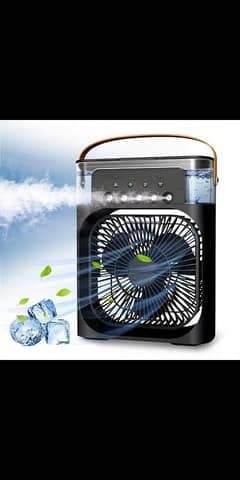 portable Air cooling fan with humidifier