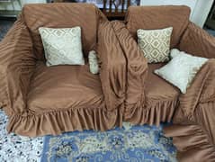 Beautiful Brand New 2 Sofa Covers Final Price 5000